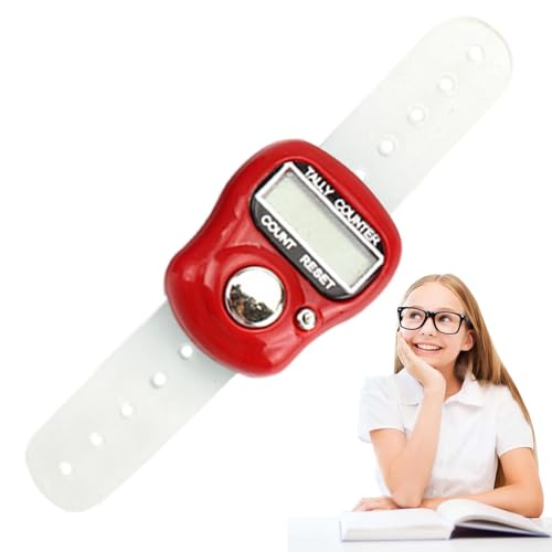 Clickers for Counting Resettable Number Lap Compact Mechanical Clicker | Hand Tally Counter for Golf Strokes Scorekeeping Crochet Loop Counting Knitting Row Tracking Coaching Training Lap Timing