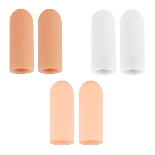 2pack Durability Finger Protecting Sleeves Comfortable Elastic Protectors for Work Sports Home Activity Sports Protectors