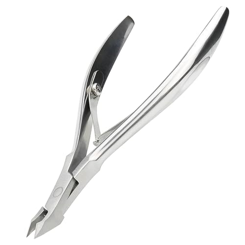LePinko Professional Cuticle Trimmer kit, Super Sharp Dead Skin Clipper, Labor-saving Cuticula Remover for Fingernail Toenail, Manicure Pedicure Tool for Women Men, Home Salon Use, 7mm Jaw