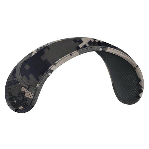 Ultra Thick & Breathable Universal Shoulder Pad Cushion for Bag - Long & Comfort - color: Camouflage Gray