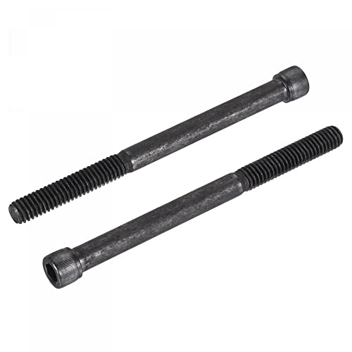 uxcell 5/16-18x4" Hex Socket Head Cap Screw Bolts 12.9 Grade Alloy Steel 5pcs - size: 4 Inch