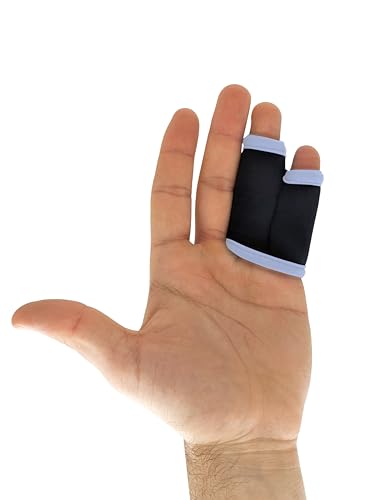 BJJ Outer Double Finger Sleeve Tape Replacement (Pinky-ring/Pointer-middle finger) (X-Small) - size: X-Small