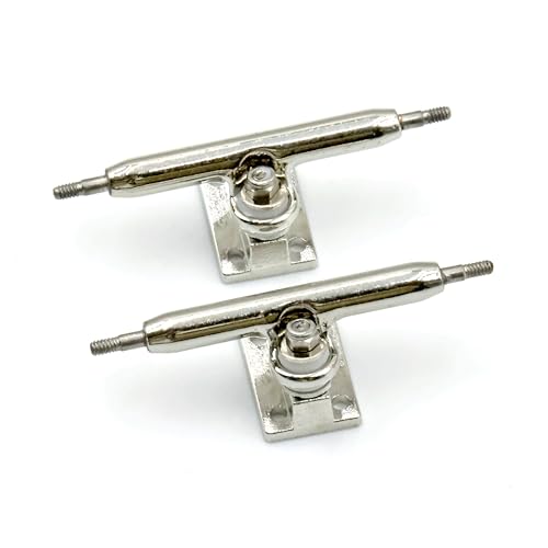 A1 Pro Fingerboard Trucks 36mm 34mm 32mm with New Base and Pivot Cup (34mm Chrome) - color: 34mm Chrome