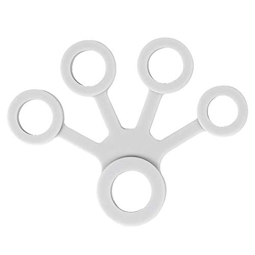 4PCS Silicone Finger Stretcher Creative Soft Finger Exercise Band Hand Stretcher