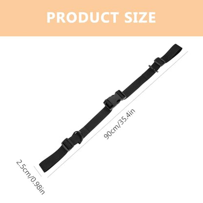 2pcs Heavy Duty Adjustable Bundle Straps with Quick Release Buckle, Thickened Webbing Tie-Down Straps for Securing Goods, Tent, Yoga Mat, and Backpack