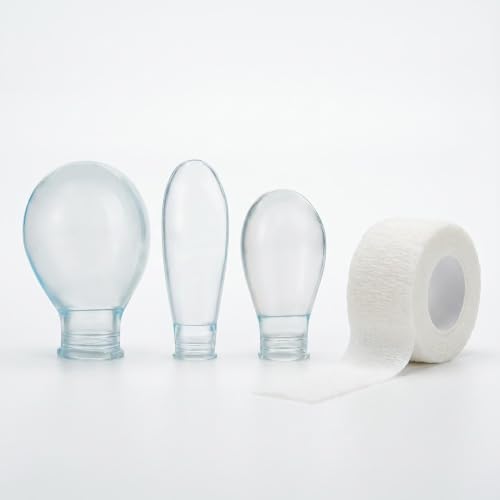 3PCS Waterproof Finger Protector&Bandage, Silicone Finger Covers for Showering, Leak-Proof Sealed Design, Reusable Finger Sleeve for Wound Protection(S&M&L&Bandage White) - size: 2white small&middle&large