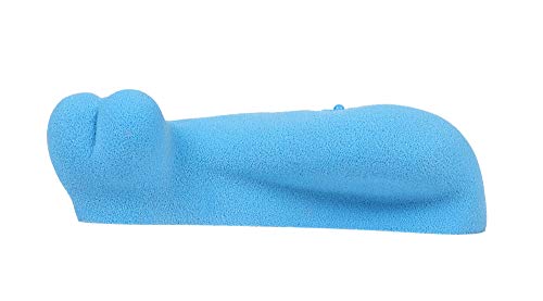Atomik Rock Climbing Holds XL Bolt-On Whale in Blue