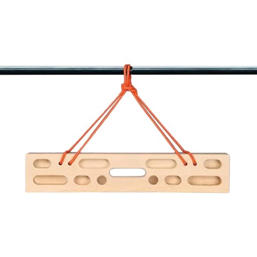 Climbing Fingerboard Heavy Duty Portable Trainer | Climbing Hangboard Doorway Mount for Climbers Beginner Men Women Home Gym Indoor Fitness Workout