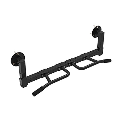 Pull Ups Pull Up Bar Wall Mounted Chin Up Bar Professional Indoor Gymnastics Bar Home Multi Grip Pull Up Bar with Non-Slip Handles (Black)