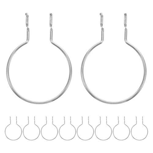 ABOOFAN 10pcs Pegboard Hardware Hooks Hanging Board Tool Hangers Organizer Iron Pegboard Storage Accessories for Garage and Craft Room