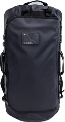 Element Equipment Trailhead 2.0 Waterproof Duffel Bag Shoulder Straps Black/Grey Medium - color: 2.0 Black/Grey, size: Medium 51 Liters
