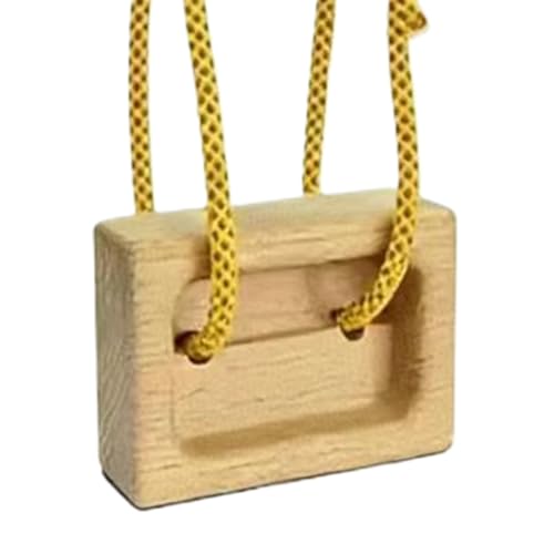Portable Hangboard Finger & Forearm Grip Strength Training | Wooden Climbing Fingerboard for Rock Climbers Home Gym Indoor Doorway Wall Outdoor Bouldering Pull Up Workout