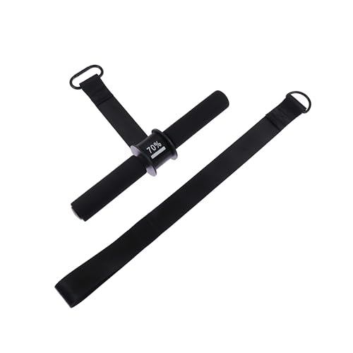 VI-FA Forearm Strengthener & Wrist Roller, Adjustable Strap & Thicker Non-Slip Foam Handles for Grip Strength, Muscle Building & Rehabilitation