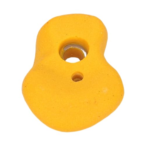 5 Pcs Climbing Holds, Colorful Resin Wall Grips, Kids Climbing Rocks with Mounting Hardware, Ideal for Indoor Outdoor