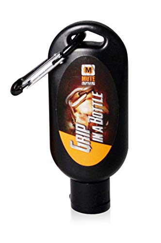 MUTE Liquid Athletic Chalk with Rosin | 50 Milliliter, Carabiner