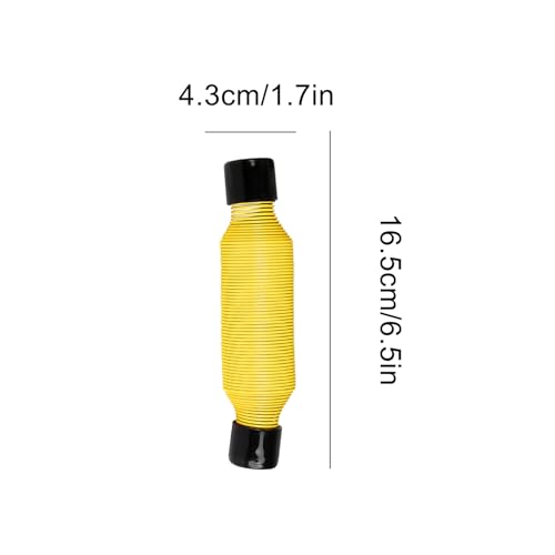 Grip Exerciser Spring Hand Exerciser | Finger Spring Grip Trainer for Home Gym Office Athletic Practice Workout Climbing - color: Yellow