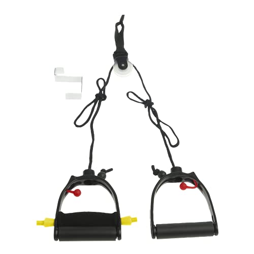 Lifeline Shoulder Pulley Deluxe, Physical Therapy FSA, Physical Therapy Equipment, Over The Door Exercise Pulley - size: One Size, style: LLMUSP-4