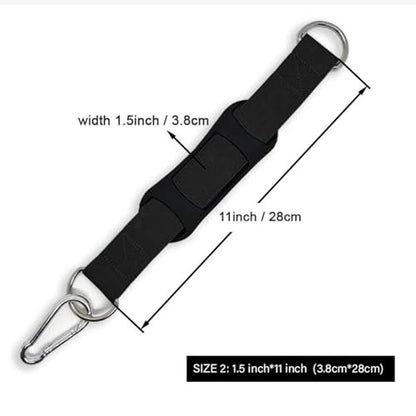 kowaku Exercise Strap,Tree Swing Hanging Strap with Snap Carabiner, Fitness Pulley Cable Machine Attachment for Adults, Bodybuilding