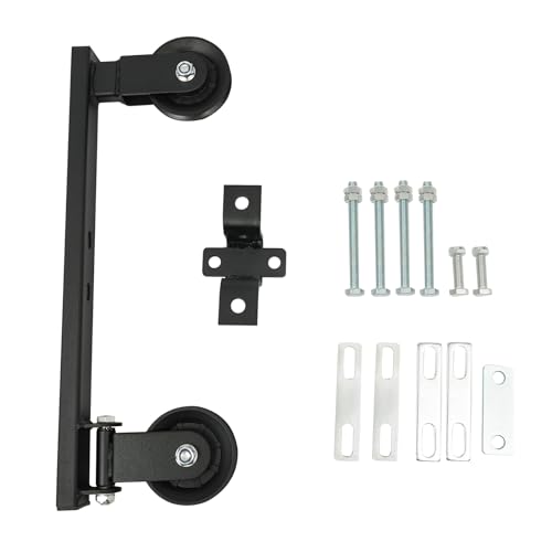 Cable Pulley System, Weight Pulley System for Home Gym Equipment, Pulley System for Strength Training(Black)