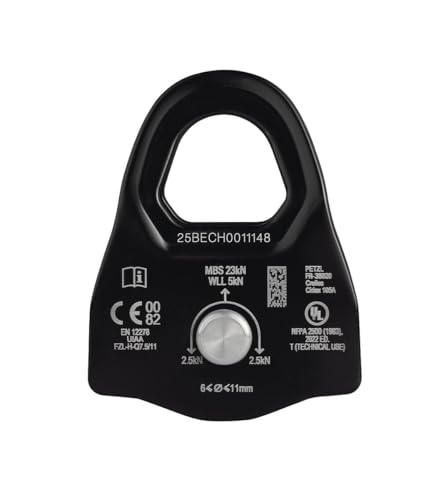Petzl, MINDER S1, Compact Single Prusik Pulley, Yellow - size: S1 (Single)