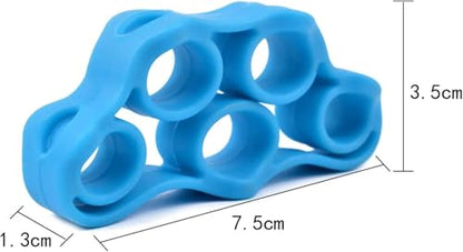 Finger Stretcher Resistance Bands(3 PCS), Hand Extensor Exerciser for Arthritis Carpal Tunnel Exercise, Gripper Set for Guitar and Rock Climbing