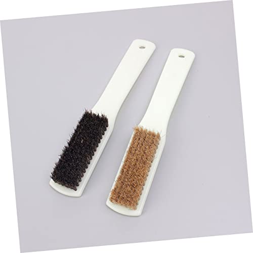 IMIKEYA 2pcs Bouldering Brush for Rock Climbing Stone Cleaning Brush Boar Bristles Handle Climbing Supplies Tool