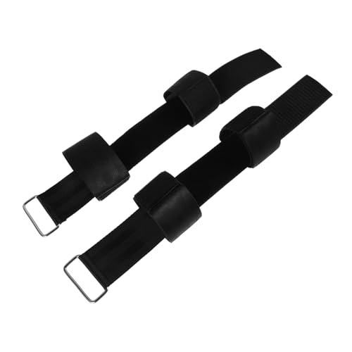 1pair Adjustable Heavy Duty Dumbbell and Barbell Loading Straps for Strength Training Enhanced Ankle Support for Squats and Pullups