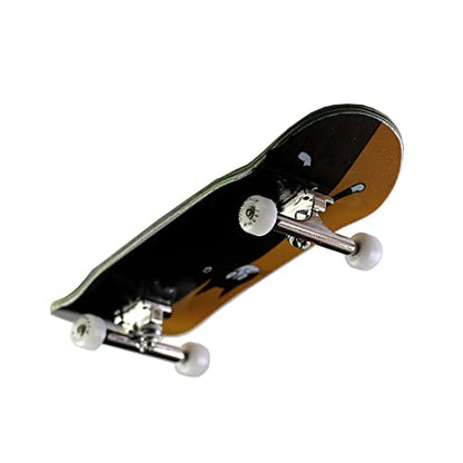 NOAHWOOD Wooden Fingerboard Complete (Noah Team 9.5S Short Nose Short Tail) Hand Mould Made(+34mm Prince Silvery Trucks)(+NW Handmade PRO Logo Wheels ii)(Cat 2022) - color: Cat 2022