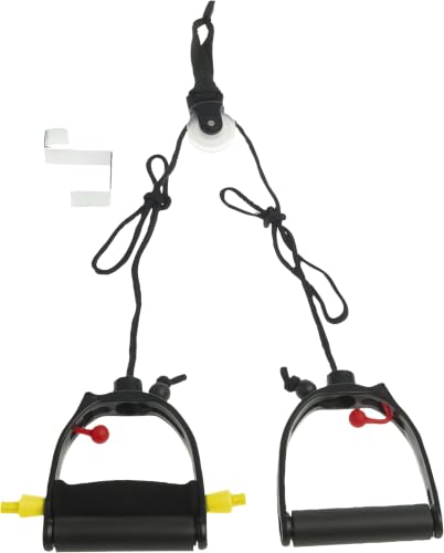 Lifeline Shoulder Pulley Deluxe, Physical Therapy FSA, Physical Therapy Equipment, Over The Door Exercise Pulley - size: One Size (Pack of 6), style: LLMUSP-4
