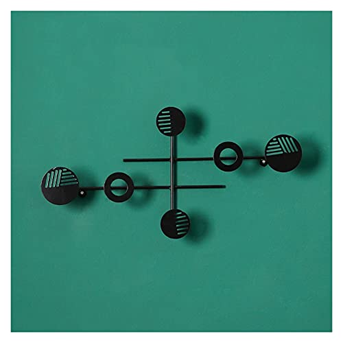 Wall Mounted Coat Rack Wall Hanging Coat Rack Light Luxury Iron Clothing Store Wall Decoration Coat Rack Creative Personality Coat Rack Coat Rack Tree (Color : 1) (1)