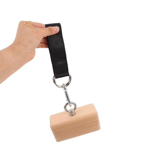 FOMIYES Wooden Grip Block Trainer for Climbing Training Equipment, Ergonomic Wood Finger Force Trainer with Adjustable Resistance, Versatile Hand Strengthening Device for Home Gym