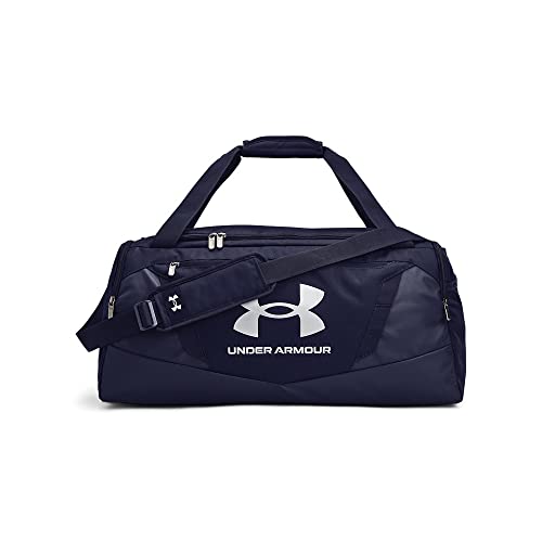 Under Armour Undeniable 5.0 Duffle - color: Midnight Navy (410)/Metallic Silver, size: Small (40L)