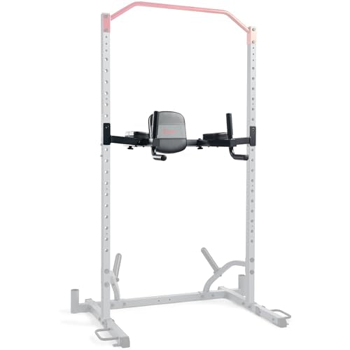 Sunny Health & Fitness Power Cage Squat Rack Attachments for Home Gym | Strength Training, Expanded Workout Variety, Durable Construction, Secure Fit, Quick Installation, Versatile Exercise Support - style: Captain's Chair
