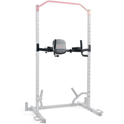 Sunny Health & Fitness Power Cage Squat Rack Attachments for Home Gym | Strength Training, Expanded Workout Variety, Durable Construction, Secure Fit, Quick Installation, Versatile Exercise Support - style: Captain's Chair