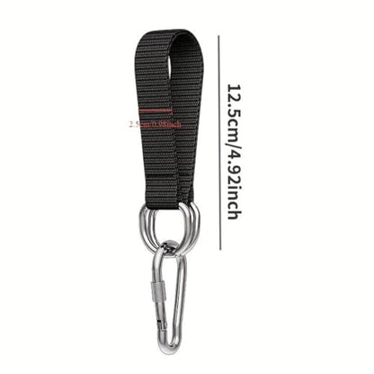 Tree Swing Straps Hanging Kit Heavy Duty Belt with Safer Lock Snap Hook Clip Carabiner Connector for Hammock Punching Bag Swings Chair Seat Gym Bar Handle Outdoor(1Pc 25Cm*25Mm) - color: 1pc 25cm*25mm
