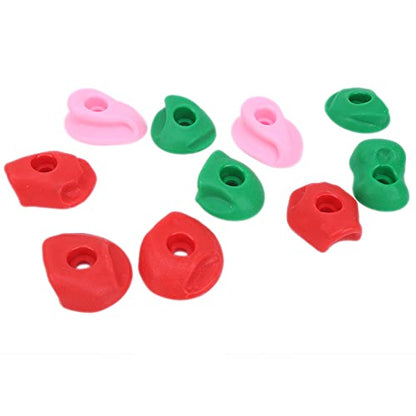 10pcs Stylish Large Rock Climbing Holds Set, SkinFriendly Textured Grips for Climbers, PE Plastic, for Climb Enthusiasts - size: Small 10 packs, style: Small 10 packs