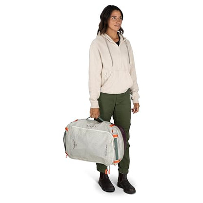 Osprey Transporter Lightweight Travel Duffel Bag - Extra Large Water Resistant Durable Gear Bag for Men and Women - color: Glow Dew-torrent Blue, style: 40l