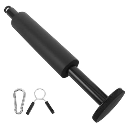 SUPVOX 1 Set Fitness Loading Pin with Carabiner Clips Durable Barbell Equipment for Weight Plates Includes Hexagonal Wrench for Easy Installation for Arm Muscle Training and Workouts