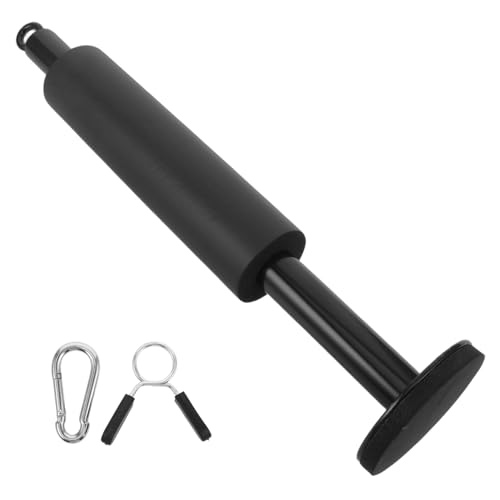 SUPVOX 1 Set Fitness Loading Pin with Carabiner Clips Durable Barbell Equipment for Weight Plates Includes Hexagonal Wrench for Easy Installation for Arm Muscle Training and Workouts