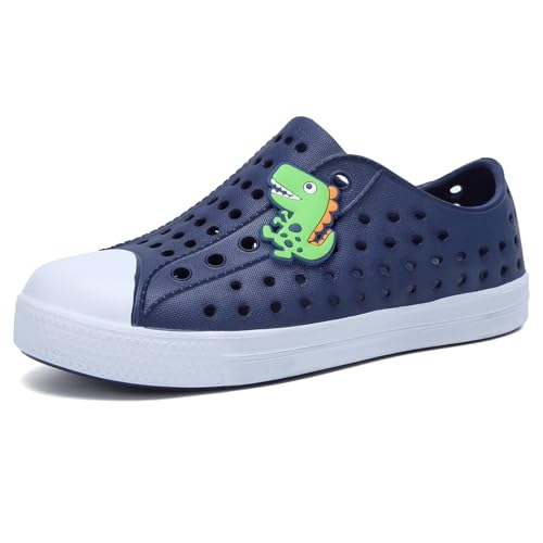 Kids Water Shoes Slip-On Sneaker Lightweight Breathable Sandal Outdoor & Indoor - color: 1.blue, size: 5-5.5 Toddler
