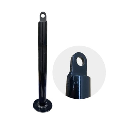 Barbell Plate Weight Tray, Gym Fitness Weight Plate Steel Fixed Bracket Loading Pin Pulley Cable Dumbbell Rack Slices Frame - color: 20 diameter x 320 mm