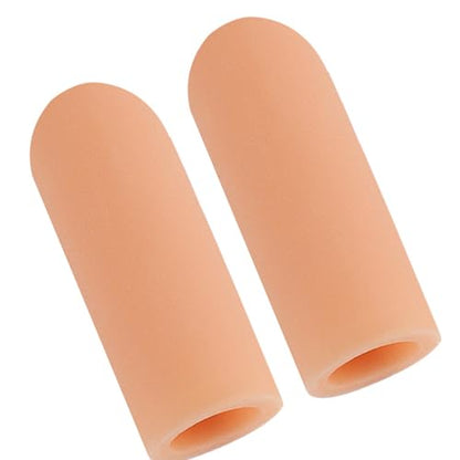1pair High Elasticities Finger Guard Reusable Finger Protecting Sleeves for Extended Wear Comfortable
