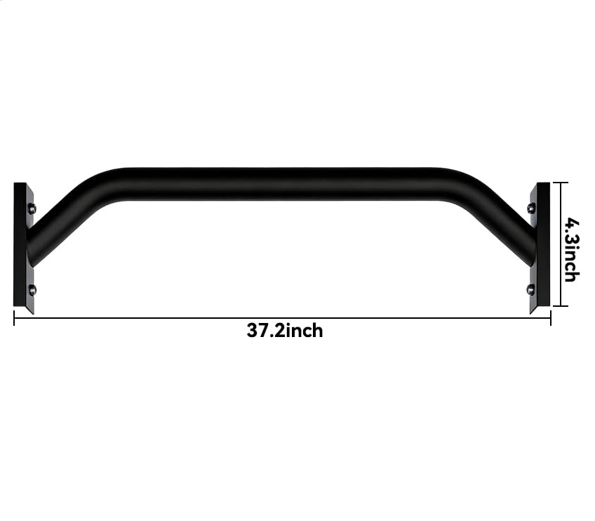 WATBKHE Power Tower Pull Up Dip Station Foldable, Pull Up Bar Station Adjustable, Multi-Function Home Gym, Strength Training Fitness Equipment, Triangular Design, for Home Outdoor - color: Black-Attachment