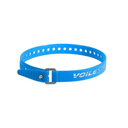 Voile Straps - 20" Aluminum Buckle Cyan - color: Cyan