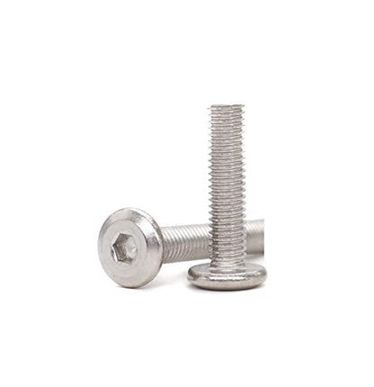 10pcs M6 x 35mm Rivet Countersunk Socket Cap Allen Bolts Rivet Screws Furniture Connecting 304 Stainless Steel - size: 10pcs M6 x 35mm