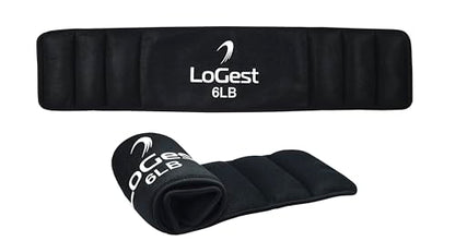 weight-lifting-beLoGest Weighted Hip Thrust Belt with Velcro Closure – 6lb, 8lbs, 10lbs, 12lbs - Comfortable & Secure Padded Neoprene Weighted Hip Belt for Hip Thrusts, Squats, Lunges, Calf Raises, Planks and Dipslts - color: 6-LB Black