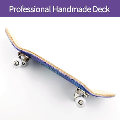 32mm Pro Fingerboard 12 Constellation Series Wooden Finger Board (Pisces) - color: Pisces