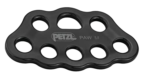 PETZL PAW Rigging Plate for Multi-Anchor Systems - color: Black, size: Medium