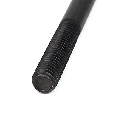 uxcell M6x75mm 12.9 Alloy Steel Hex Socket Screws Partially Threaded Bolt Black 10Pcs - size: M6x75mm