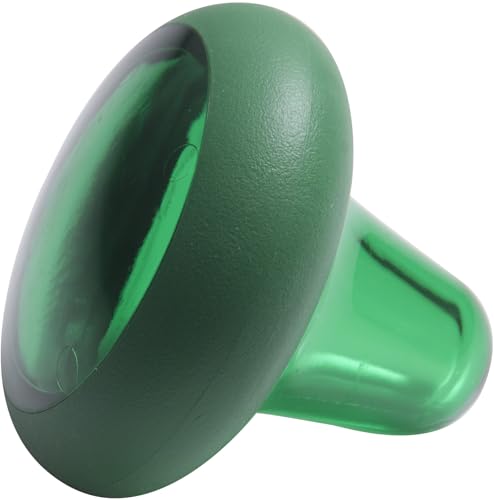 The Pressure Positive Co. Knobble II Handheld Massage Tool, Emerald Green | Ergonomic Durable Knob with a Comfort Band for Trigger-Point Deep-Tissue Relief of Neck, Jaw, Chest, Arms, Hands, Legs & Feet - color: Emerald Green